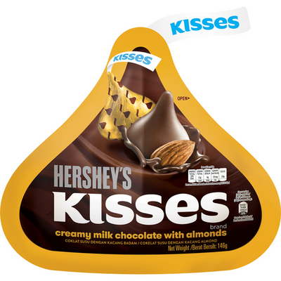 hersheys-kisses-creamy-chocolate-almonds-146g
