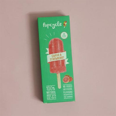 Popcycle Guava & Strawberry Ice Cream - Shams Shopping Centre Popcycle