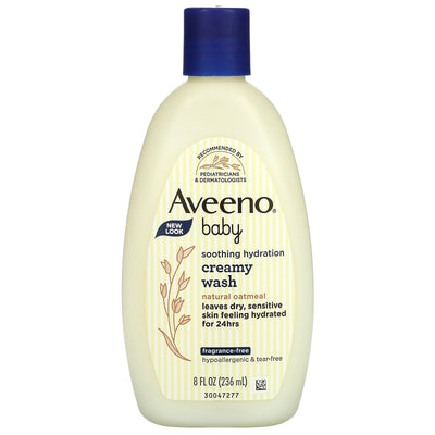Aveeno Baby Soothing Hydration Creamy Wash 236ml - Shams Shopping Centre Aveeno