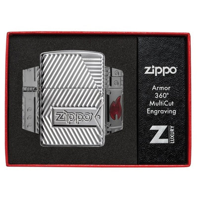 Zippo Lighter Zippo Bolts Design 29672 - Shams Shopping Centre Zippo