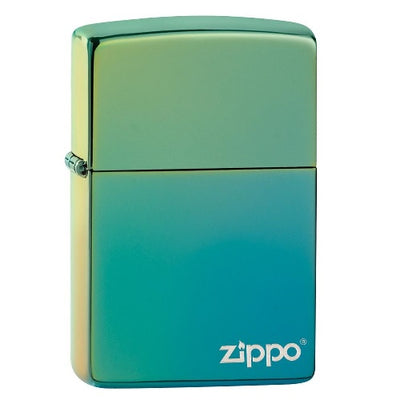 Zippo Lighter Hp Teal W/Zippo-Lasered 49191ZL - Shams Shopping Centre Zippo