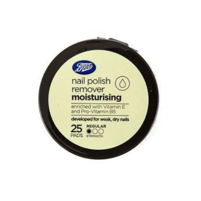 Boots Nail Polish Remover Moisturising 25 Pads - Shams Shopping Centre Shams Shopping Centre