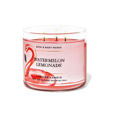 BBW Watermelon Lemonade Scented Candle 411g - Shams Shopping Centre Bath & Body Works