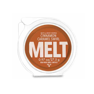 BBW Cinnamon Caramel Swirl Melt 27.5g - Shams Shopping Centre Bath & Body Works