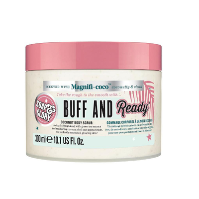 S&G Buff And Ready Coconut Body Scrub 300ml - Shams Shopping Centre Shams Shopping Centre
