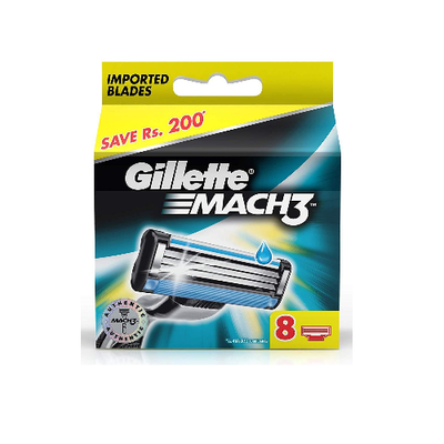 Gillette Mach3 8 Blades - Shams Shopping Centre Gillette