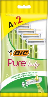 BIC Lady Pure 3 (4+2) pcs Pouch - Shams Shopping Centre Bic
