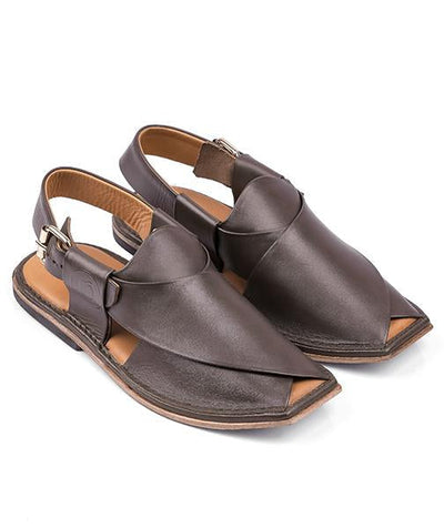 BERA Leather Sole Brown Size 12 - Shams Shopping Centre Bera