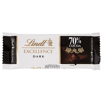 Lindt Excellence Dark 70% Cocoa Chocolate 35g - Shams Shopping Centre LINDT