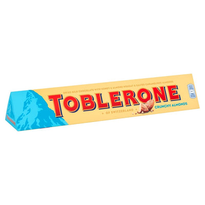 Toblerone Crunchy Caramelised Almond 360g - Shams Shopping Centre Toblerone