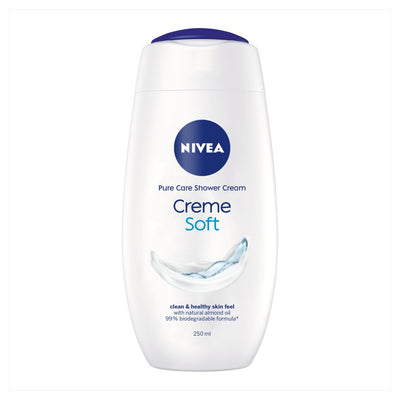 Nivea Shower Cream Rich Moisture Soft 250ml - Shams Shopping Centre Nivea