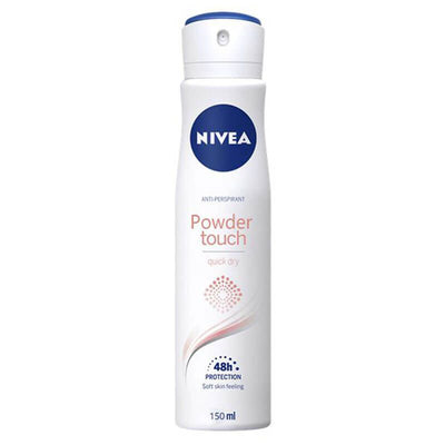Nivea Powder Touch Female Deo Spray 150ml - Shams Shopping Centre Nivea