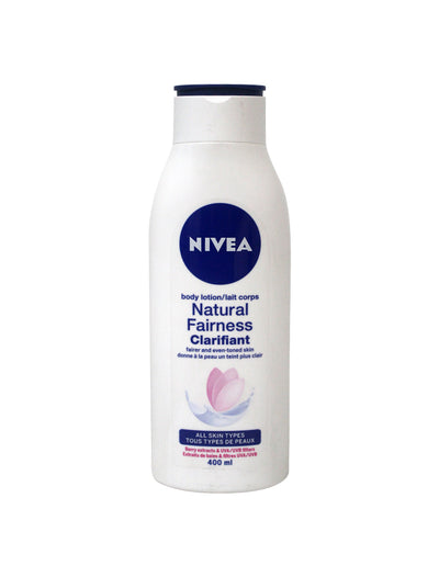 Nivea Natural Fairness Clarifiant Body Lotion 400ml - Shams Shopping Centre Nivea