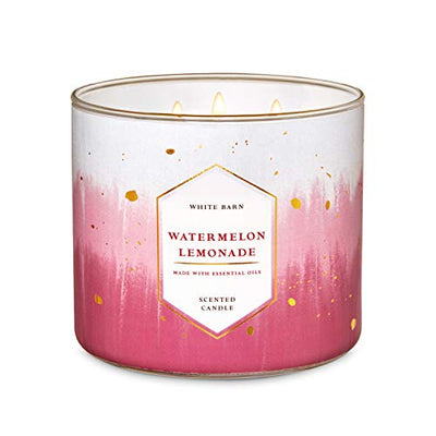 BBW White Barn WaterMelon Scented Candle Lemonade 411g - Shams Shopping Centre Bath & Body Works