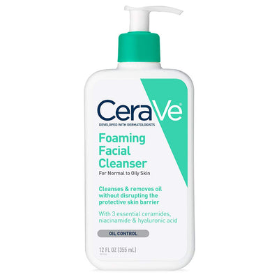 Cerave Foaming Facial Cleanser 355ml - Shams Shopping Centre Cerave