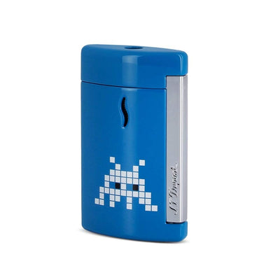 St Dupont Li Minijet Space Skull Blue Lighter 010544 - Shams Shopping Centre ST Dupont