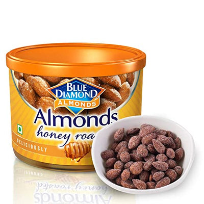 Blue Diamond Almonds honey Roasted 150g - Shams Shopping Centre Blue Diamond