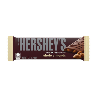 Hershey's milk Chocolate with whole almonds 41g - Shams Shopping Centre Hersheys