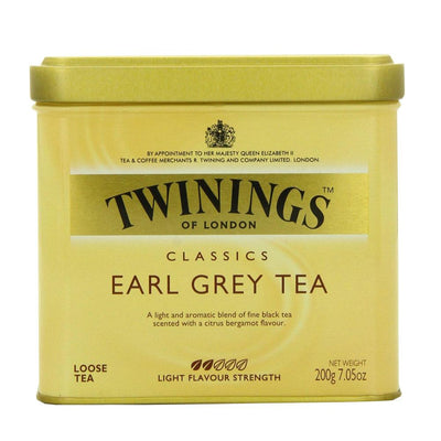 Twinings Earl Grey Tea Tin 200g - Shams Shopping Centre Shams Shopping Centre