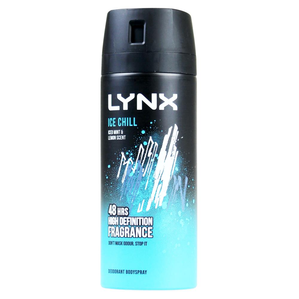 Lynx ice chill body spray
