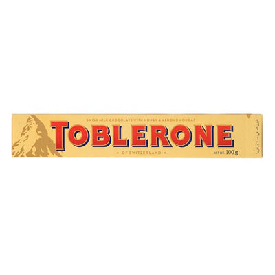 Toblerone Milk Chocolate 100g - Shams Shopping Centre Toblerone