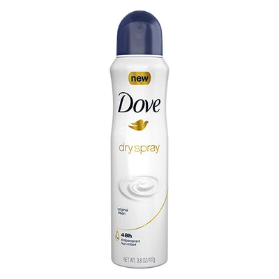 Dove Original Clean Dry Spray 107g - Shams Shopping Centre Dove