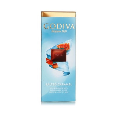 Godiva Salted Caramel Milk Chocolate 90g - Shams Shopping Centre Godiva