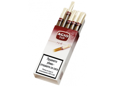 Agio Tip Red sweet 50 cigar (pack of 50) - Shams Shopping Centre Agio
