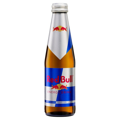 Red Bull Energy Drink Glass Bottle 250ml - Shams Shopping Centre Red Bull