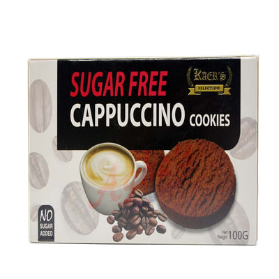 Kaers Sugar Free Cappucino Cookies 100g - Shams Shopping Centre Kaerrs