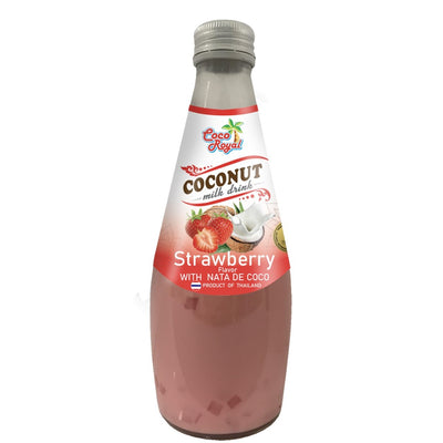 Coco Royal Coconut Strawberry Drink 290ml - Shams Shopping Centre Misc Drinks