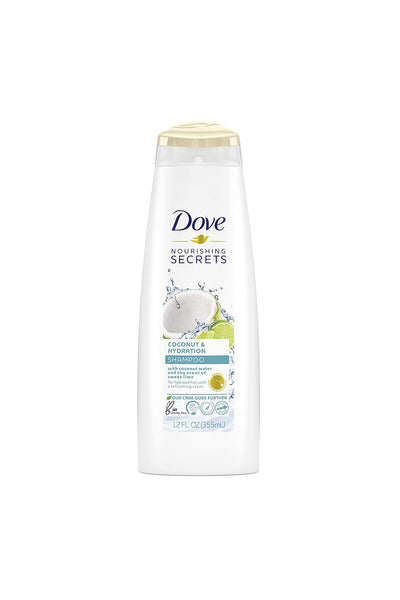 Dove Coconut & Hydration Shampoo 355ml - Shams Shopping Centre Dove