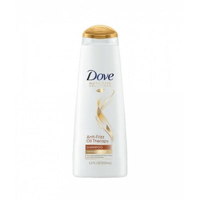 Dove Anti Frizz Oil Therapy Shampoo 355ml - Shams Shopping Centre Dove