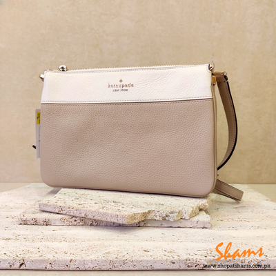 Kate Spade Light Sand Ladies Bag Item # WKR00423 - Shams Shopping Centre Kate Spade