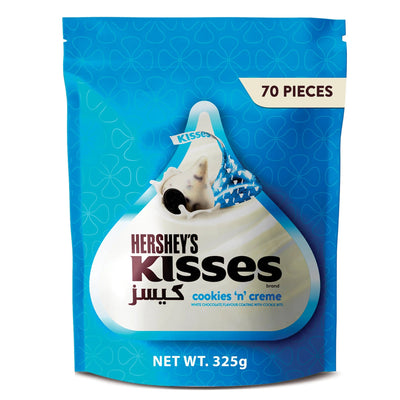 Hersheys Kisses Cookies N Cream 325g - Shams Shopping Centre Hersheys