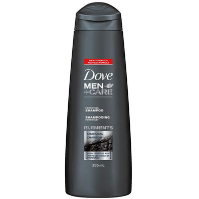 Dove Men+Care Fortifying Shampoo Charcoal 355ml - Shams Shopping Centre Dove