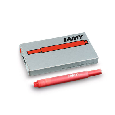 LAMY - T10 Fountain Pen Ink Cartridges-1602076-Red - Shams Shopping Centre Lamy