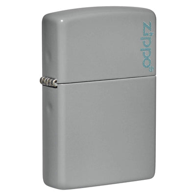 Zippo 49452L Flat Grey Zippo Logo - Shams Shopping Centre Zippo