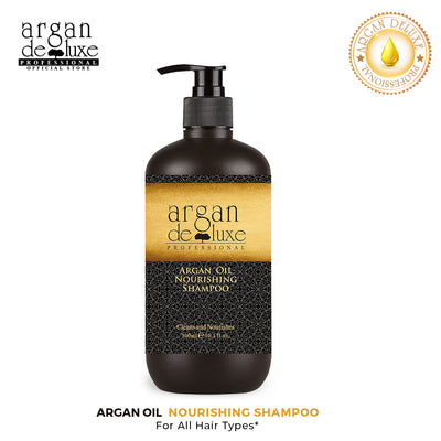 Argan De Lux Professional Argan Oil Nourishing Shampoo 300ml - Shams Shopping Centre Argan De Luxe
