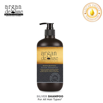 Argan De Lux Professional Silver Shampoo 300ml - Shams Shopping Centre Argan De Luxe