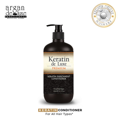 Argan Keratin De Lux Premium Conditioner 300ml - Shams Shopping Centre Argan De Luxe