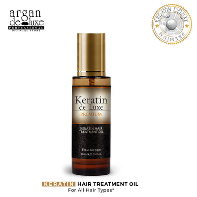 Argan Keratin De Lux Premium Hiar Oil 100ml - Shams Shopping Centre Argan De Luxe