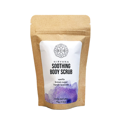 Aura Nirvana soothing Body Scrub 75g - Shams Shopping Centre Aura Craft