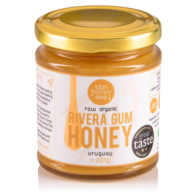 Latin Honey Shop Raw Organic Rivera Gum Honey 227g - Shams Shopping Centre Latin Honey Shop