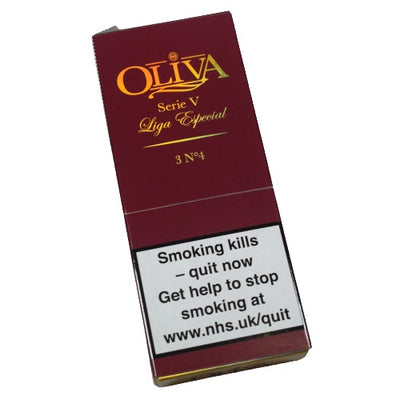 Oliva Serie V Liga Special No 4 - 3 Pack (Single Cigar) - Shams Shopping Centre Oliva