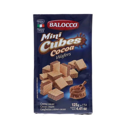 Balocco Mini Cubes Cocoa Wafers 125g - Shams Shopping Centre Shams Shopping Centre