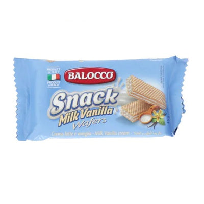 Balocco Snack Vanilla Waffer 45g - Shams Shopping Centre Balocco