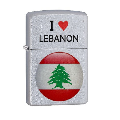 Zippo 205 I Heart Lebanon Design - Shams Shopping Centre Zippo