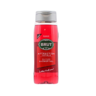 Brut Attraction Total Shower Gel 500ml - Shams Shopping Centre Brut