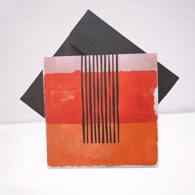 Shams Coloured & Black Lining Greeting Card - Shams Shopping Centre Shams Shopping Centre